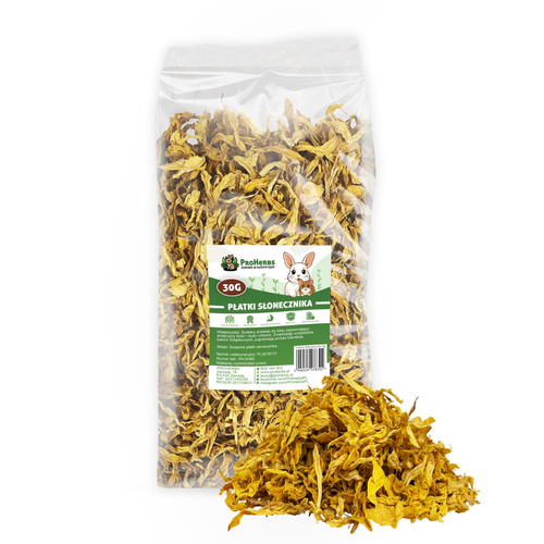 ProHerbs Płatki słonecznika 30g - smak, energia i zdrowe urozmaicenie!