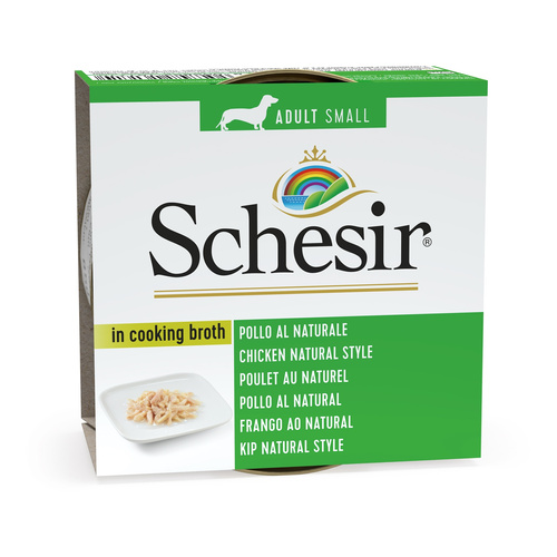 Schesir Karma mokra dla psa kurczak w bulionie 85 g