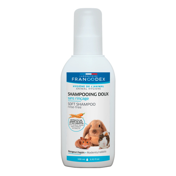 FRANCODEX Szampon dla gryzonia bez spłukiwania 100 ml