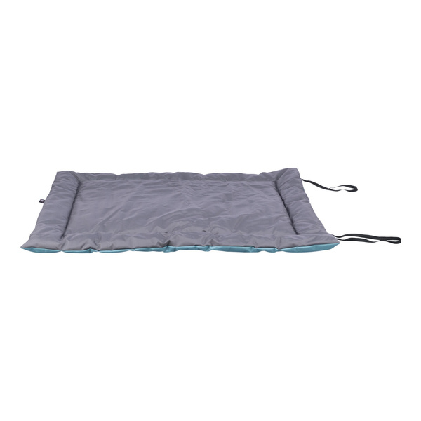 Trixie Samoa Classic, koc podróżny, dla psa/kota, niebieski/szary, 120 × 80 cm, z miejscem na matę chłodzącą