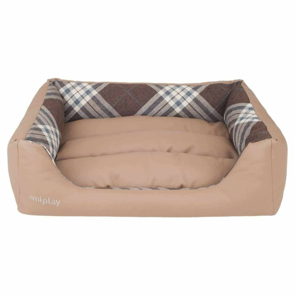 amiplay Legowisko Sofa dla Psa ZipClean 4in1 Kent S Beżowy