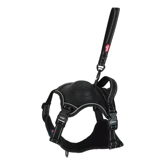 ZOLUX Szelki dla psa ze smyczą automatyczną Easyride S czarne