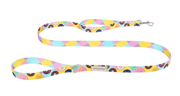 amiplay Smycz BeHappy dla Psa L 150cm Donut