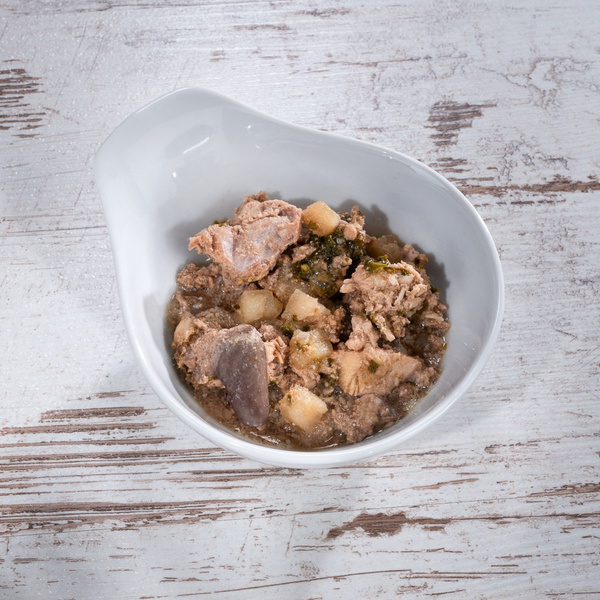 WILDES LAND CAT Ragout Rind Pute - wołowina z indykiem (180g)