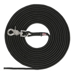 Trixie Smycz treningowa, dla psa, czarna, linka, S-L: 20 m/o 6 mm