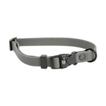 Barry King Obroża dla psa z wytrzymałej gumy, szara, 16mm/30-47 cm