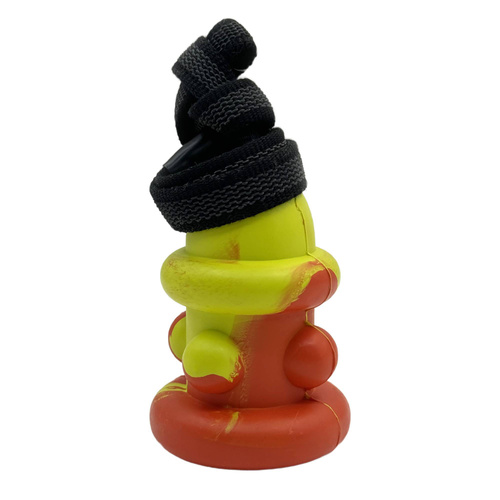 Mr. Pretzel Kolorowy gryzak gumowy dla psa Hydrant 7cm