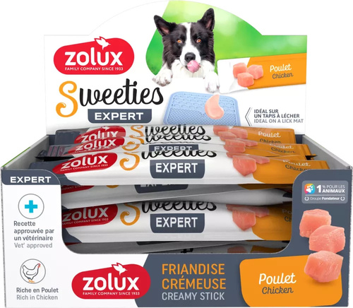 ZOLUX Przysmak kremowy dla psa SWEETIES z kurczakiem 14 g