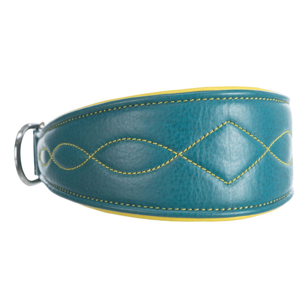 Trixie Active Comfort obroża, dla chartów, petrol, XS: 21-26 cm/40 mm