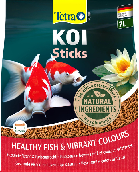 TETRA Pond KOI Sticks 7 L Pokarm dla karpii KOI w oczku wodnym