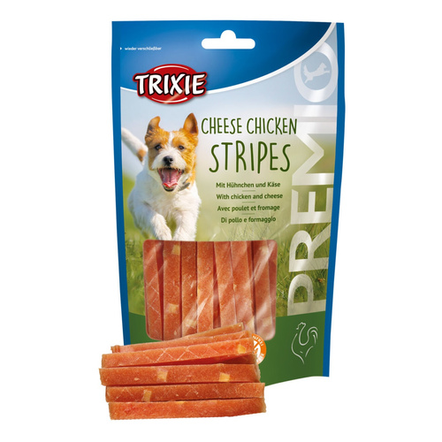 Trixie Premio Paski serowe z kurczaka przysmak 100g
