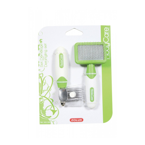ZOLUX Zestaw filcak + miękka szczotka dla gryzonia RodyCare