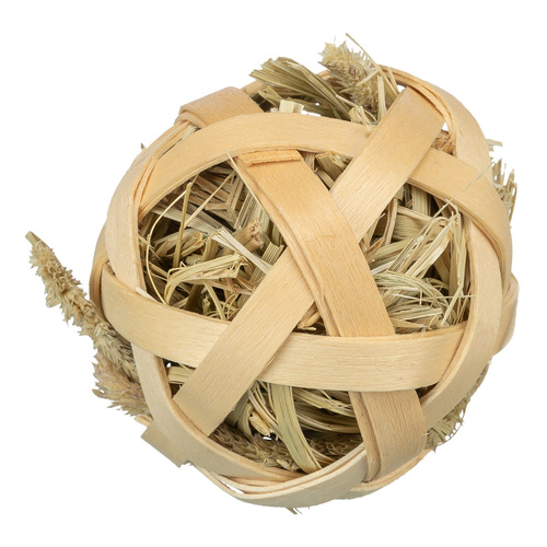 Trixie Piłka bambusowa z sianem dla gryzoni 5 cm