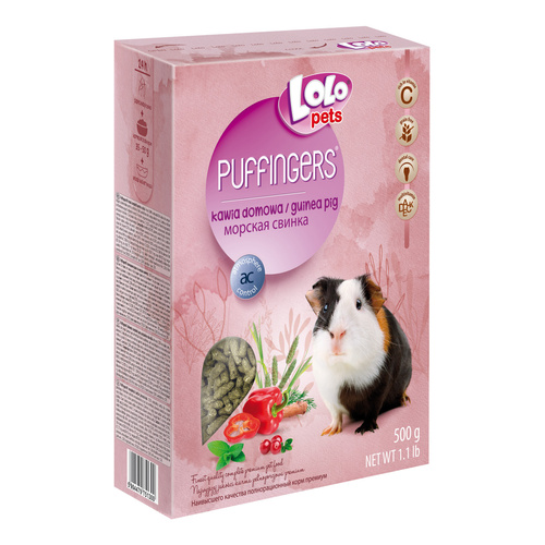 Puffingers Karma Pełnoporcjowa Dla  Kawii Domowej 500G