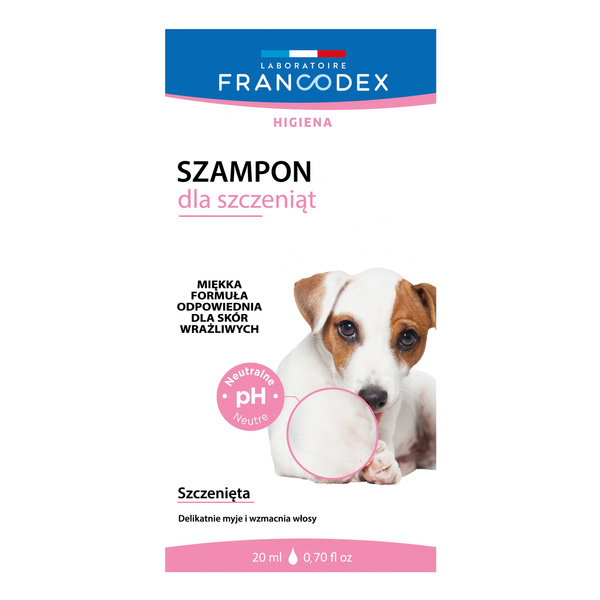 FRANCODEX Szampon dla psów dla szczeniąt saszetka 20 ml