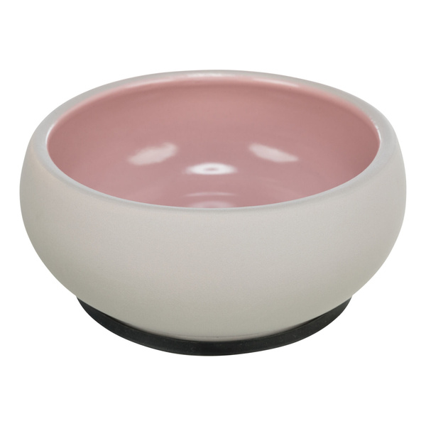 Trixie Miska dla psa/kota ceramiczna 1 l/17cm z gumową podstawą różne kolory