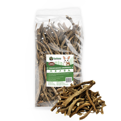 ProHerbs Korzeń mniszka lekarskiego 100g - odporność, zdrowie i witalność!