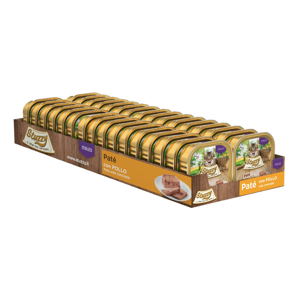 Stuzzy Pate Sterilized karma mokra dla kota kurczak 100 g po sterylizacji
