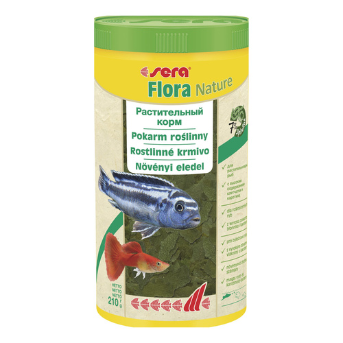 Sera Flora Nature 1000 ml płatki - pokarm premium