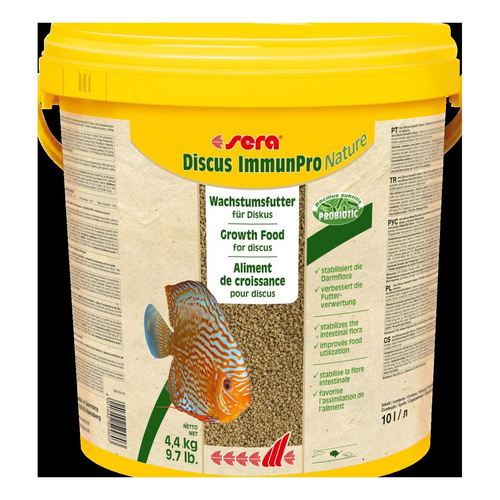 Sera sera Discus ImmunPro Nature 44kg - pokarm dla pielęgnic