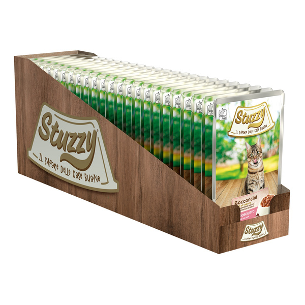 Stuzzy Bocconcini karma mokra dla kota szynka w sosie 85 g