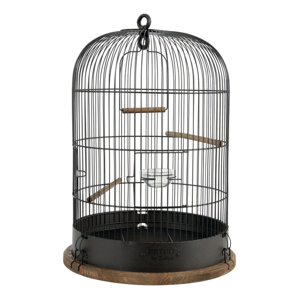 ZOLUX Klatka dla ptaków Retro Lisette śr. 35 kol.ciemny brąz