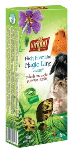 Vitapol SMAKERS DLA GRYZONI I KRÓLIKA Z OGÓRKIEM MAGIC LINE