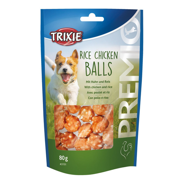 Trixie Premio Kulki ryżowo-drobiowe dla psa 80g