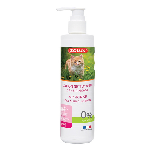 Zolux Płyn czyszczący lotion dla kota, bez spłukiwania 250 ml