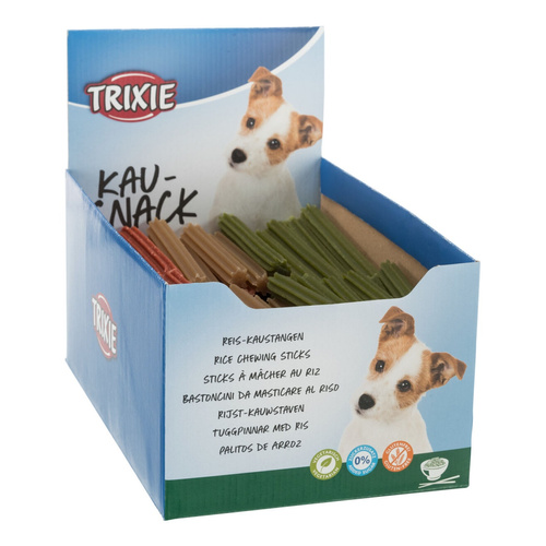Trixie PALUSZKI ryżowe przysmak WEGETARIAŃSKI 10cm/ 150szt