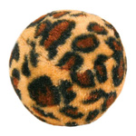 Trixie PIŁKI LEOPARD z dzwonkiem dla kota 4szt
