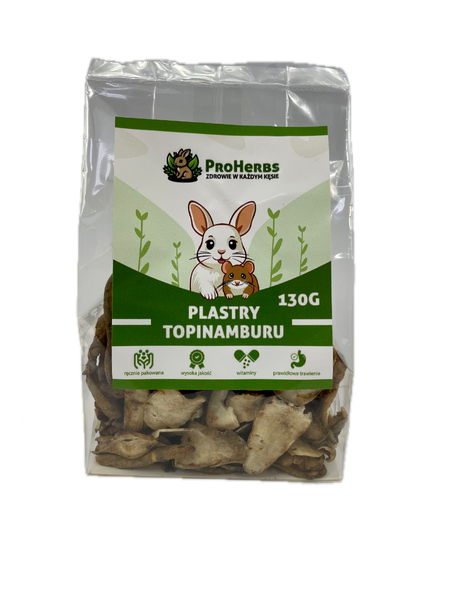 ProHerbs Plastry topinamburu przysmak dla gryzoni królika 130g