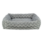 Trixie Vital Loki, legowisko, dla psa/kota, szare, 80 × 60 cm, z recyklingu