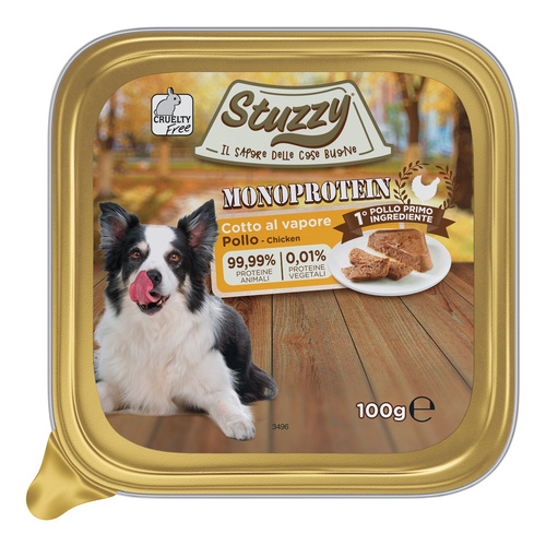 Stuzzy Monoprotein karma mokra dla psa kurczak pasztet 100 g