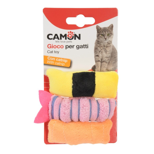 CAMON CAT TOY PODUSZECZKI 3szt 8cm AG084