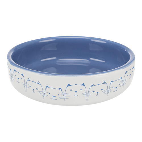 Trixie Miska ceramiczna dla kotów ras krótkonosych 300mlniebieski