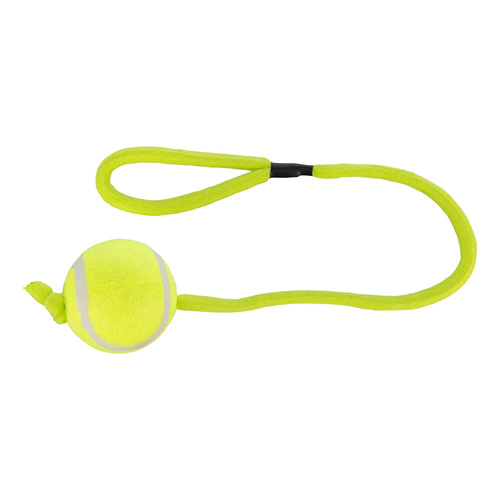 Trixie PIŁKA zabawka na SZNURKU 6cm/50cm