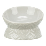 Trixie Miska ceramiczna podwyższona dla kota 150ml ścięta