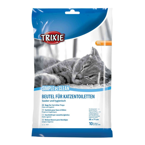 Trixie WORKI Foliowe do KUWETY 56x71cm XL 10szt