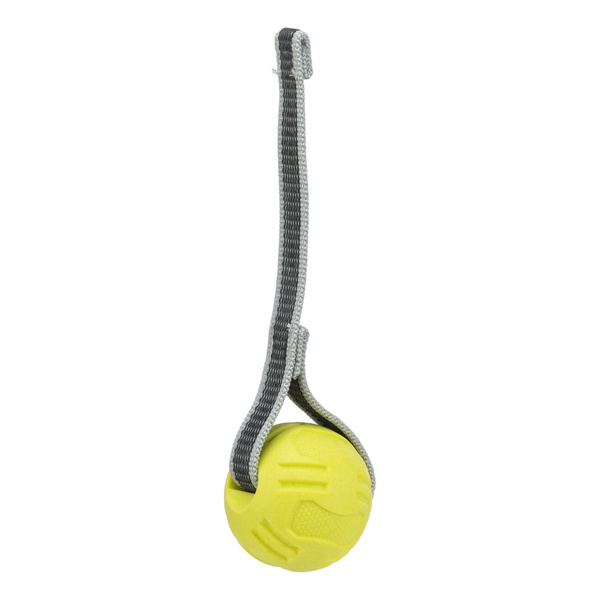 Trixie PIŁKA Sporting TPR gumowym pasku 6cm/20cm