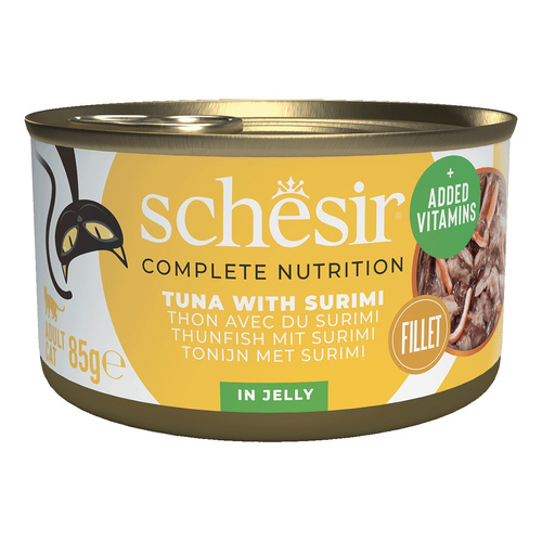 Schesir C&B karma mokra dla kotów tuńczyk z surimi w galarecie 85 g