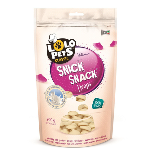 Dropsy Mleczne Z Witaminami Dla Psa 200G