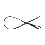 Barry King Smycz skórzana dla psa, czarny/czarny, XS-S, 12mm/120cm