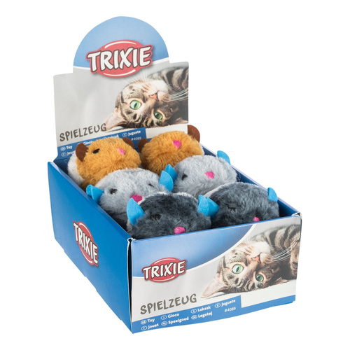 Trixie MYSZ nakręcana DRGAJĄCA dla Kota 8cm
