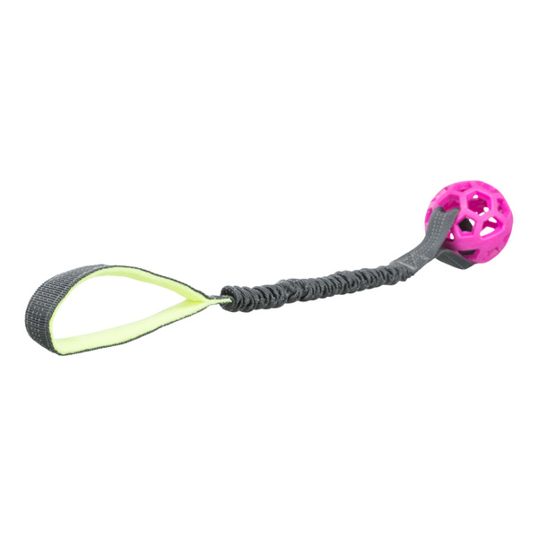 Trixie Bungee Tugger z piłką szarpak z amortyzatorem 48cm