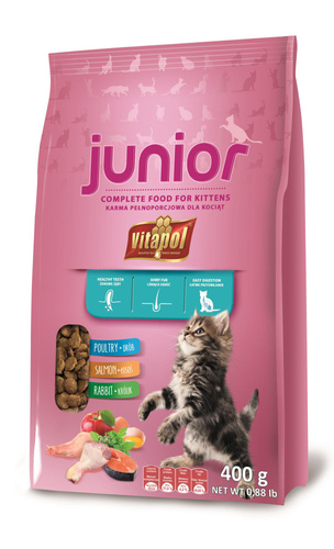 Vitapol KARMA DLA KOTA JUNIOR 400g