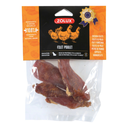 ZOLUX Przysmak naturalny dla psa Filet z kurczaka 100 g