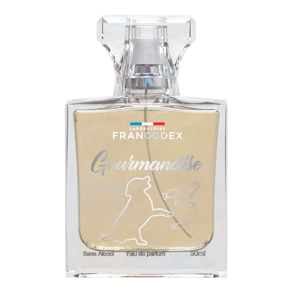 FRANCODEX Perfumy dla psa, bez alkoholu Gourmandise waniliowe 50 ml