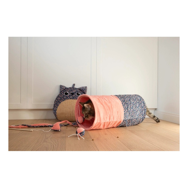 ZOLUX Zabawka dla kota królik zawieszany na drzwiach, kwiaty ETHICAT 59 cm