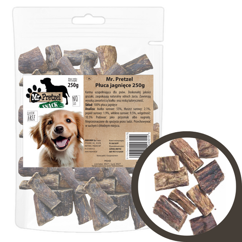 Mr. Pretzel Płuca jagnięce 250g